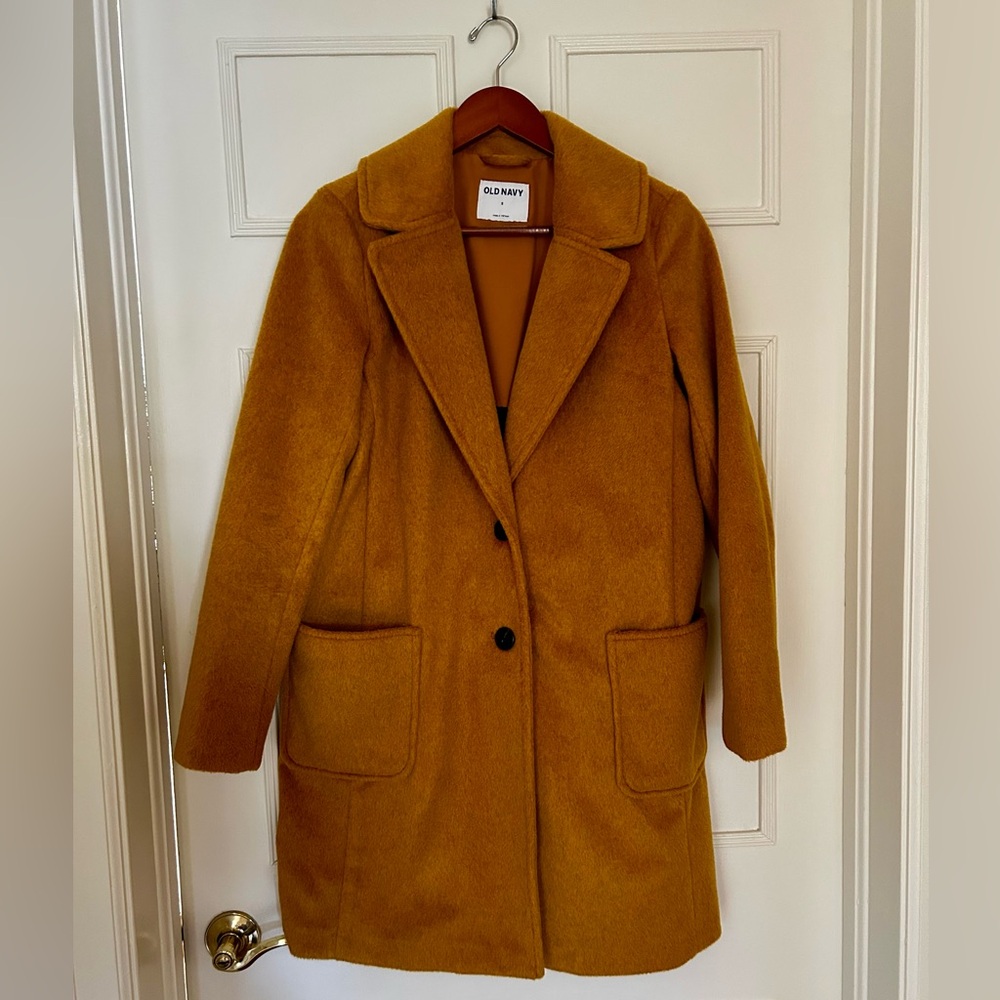 Old Navy Women's Golden Teddy Jacket